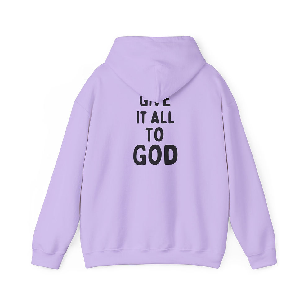Thumbnail: Give it all To God; EverythingChrist; Catholic/Christian Hoodie