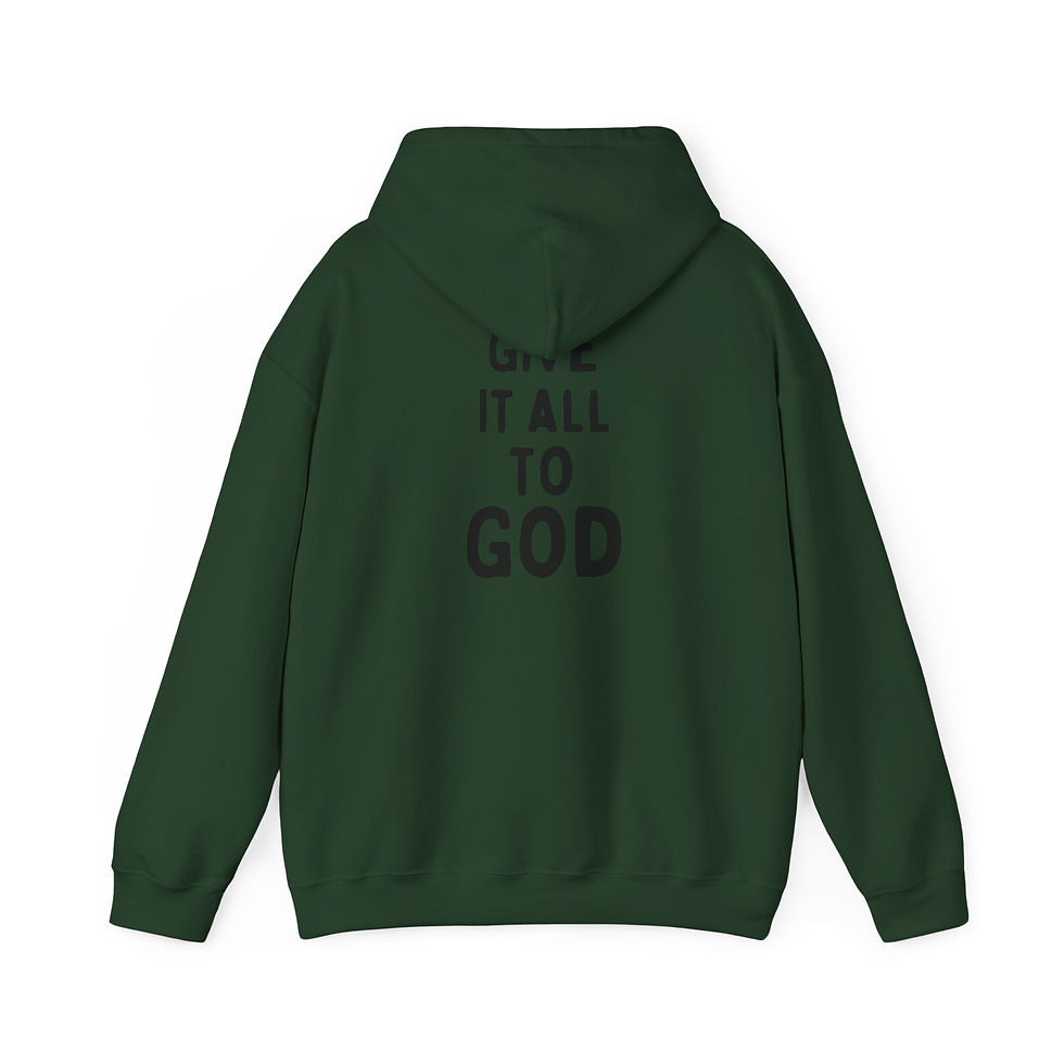 Thumbnail: Give it all To God; EverythingChrist; Catholic/Christian Hoodie