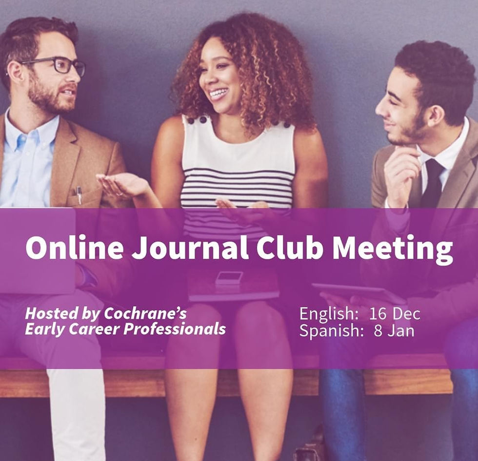 Online Journal Club Meeting