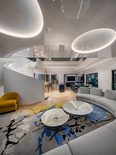 A unique ceiling design that adds sophistication and comfort to a space. Designed and installed by Kitchen Emporium