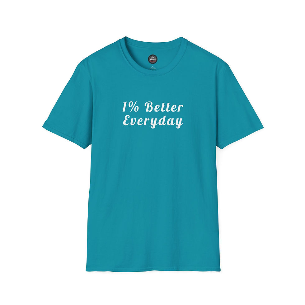 Thumbnail: On The Range Podcast "1% Better Everyday" Short Sleeve Tee