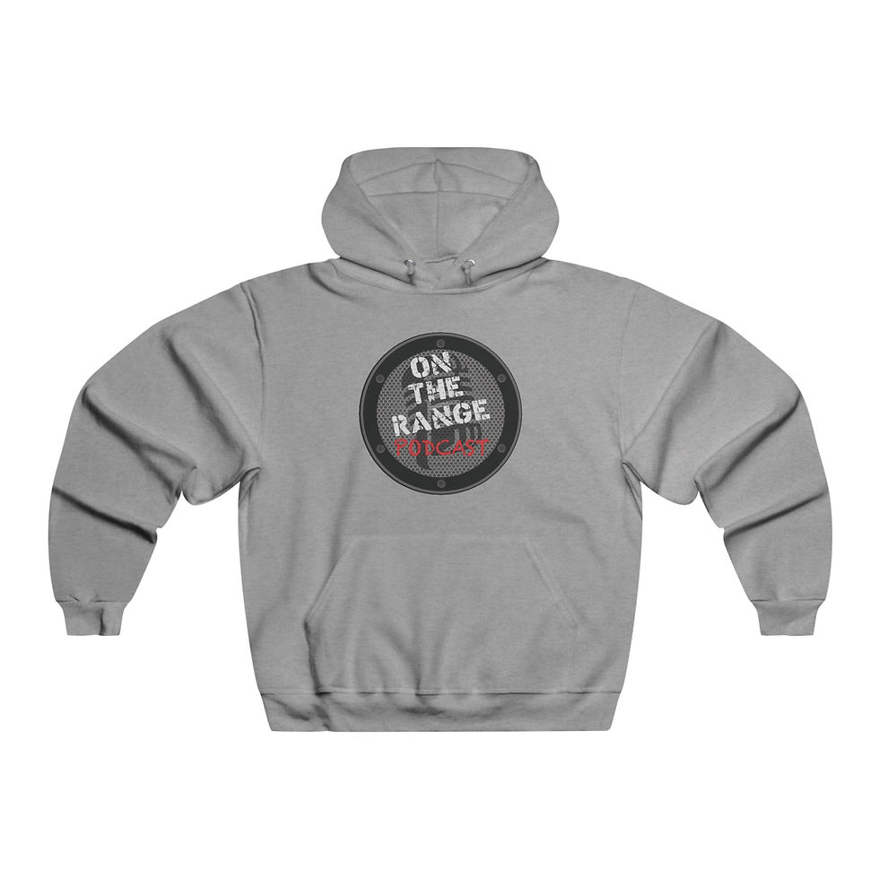 Thumbnail: On The Range Podcast LOGO Men's Hooded Sweatshirt