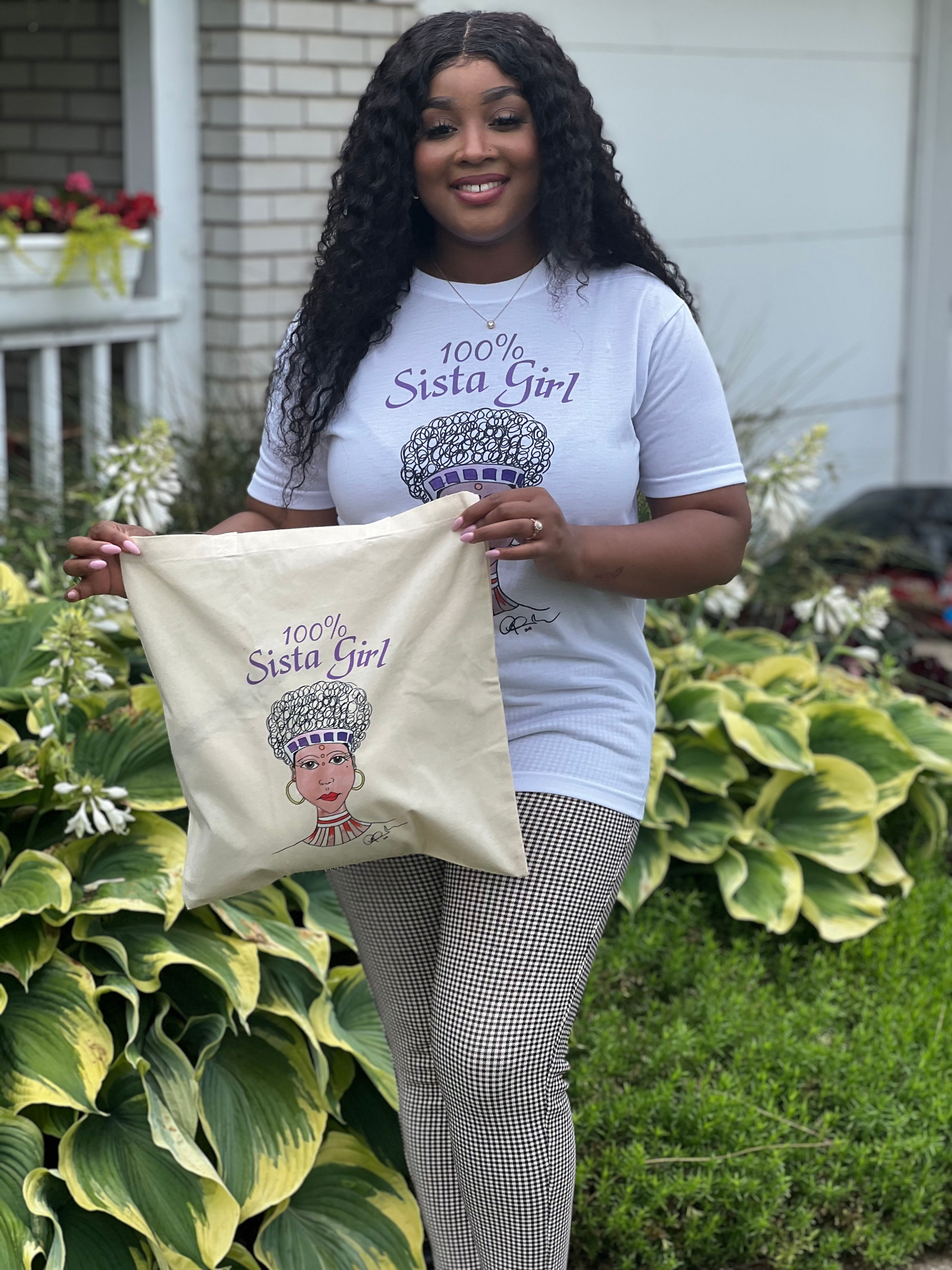 100% Sista Girl Tee + Tote Bundle