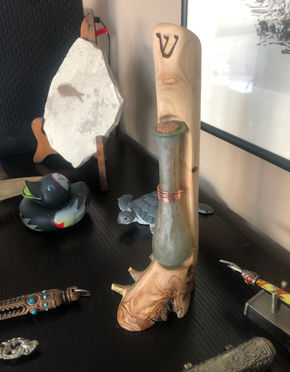 Freestanding Olive Wood M-FS-OW091521-a