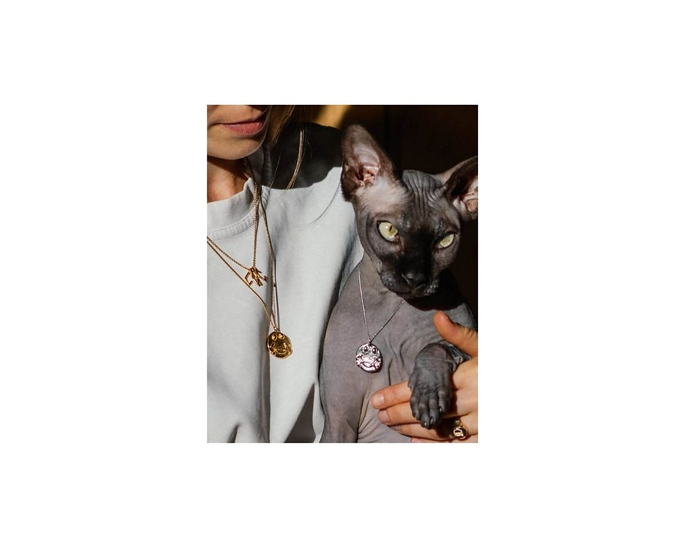 Thumbnail: CQC Necklace, goldplated