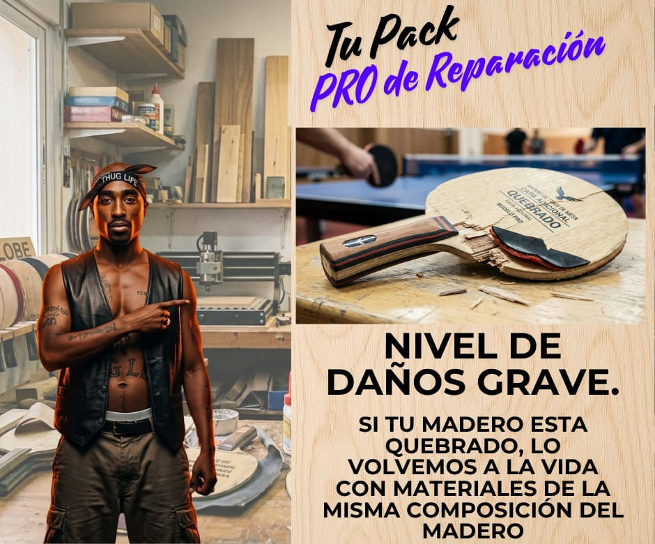 Pack Pro de Reparación de tu Madero