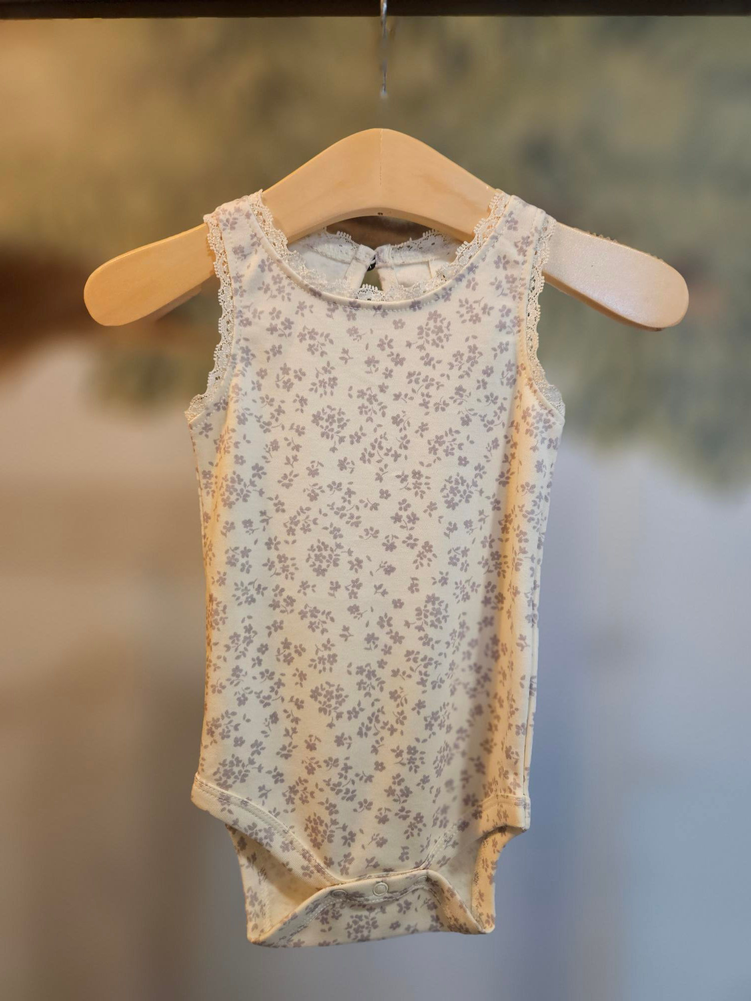 Luna Tank Floral Bodysuit