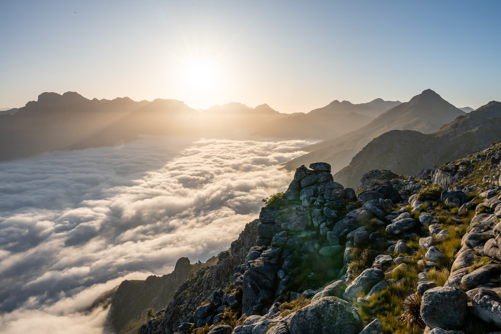 Jonkershoek Sunrise