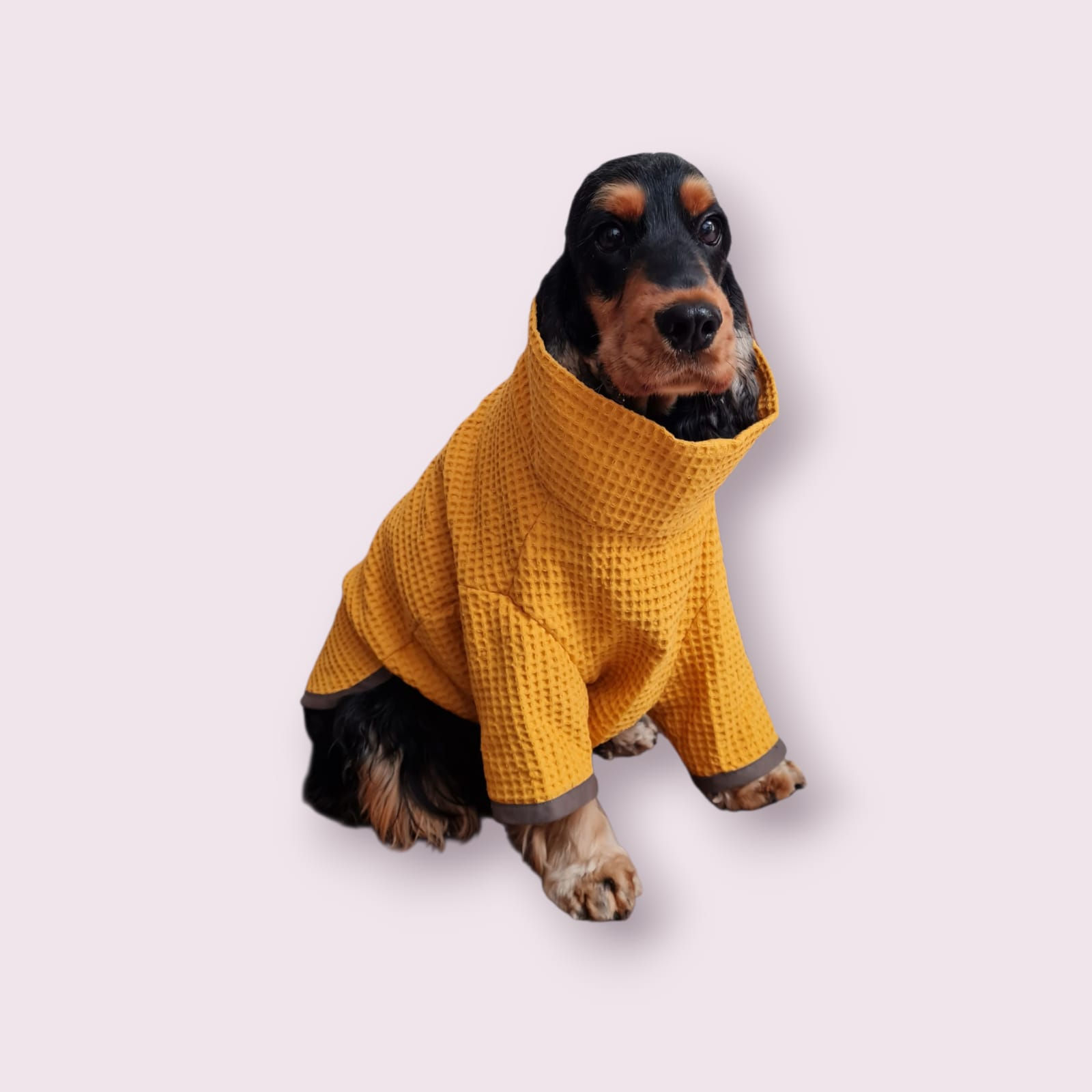 Badjas in WafelKatoen