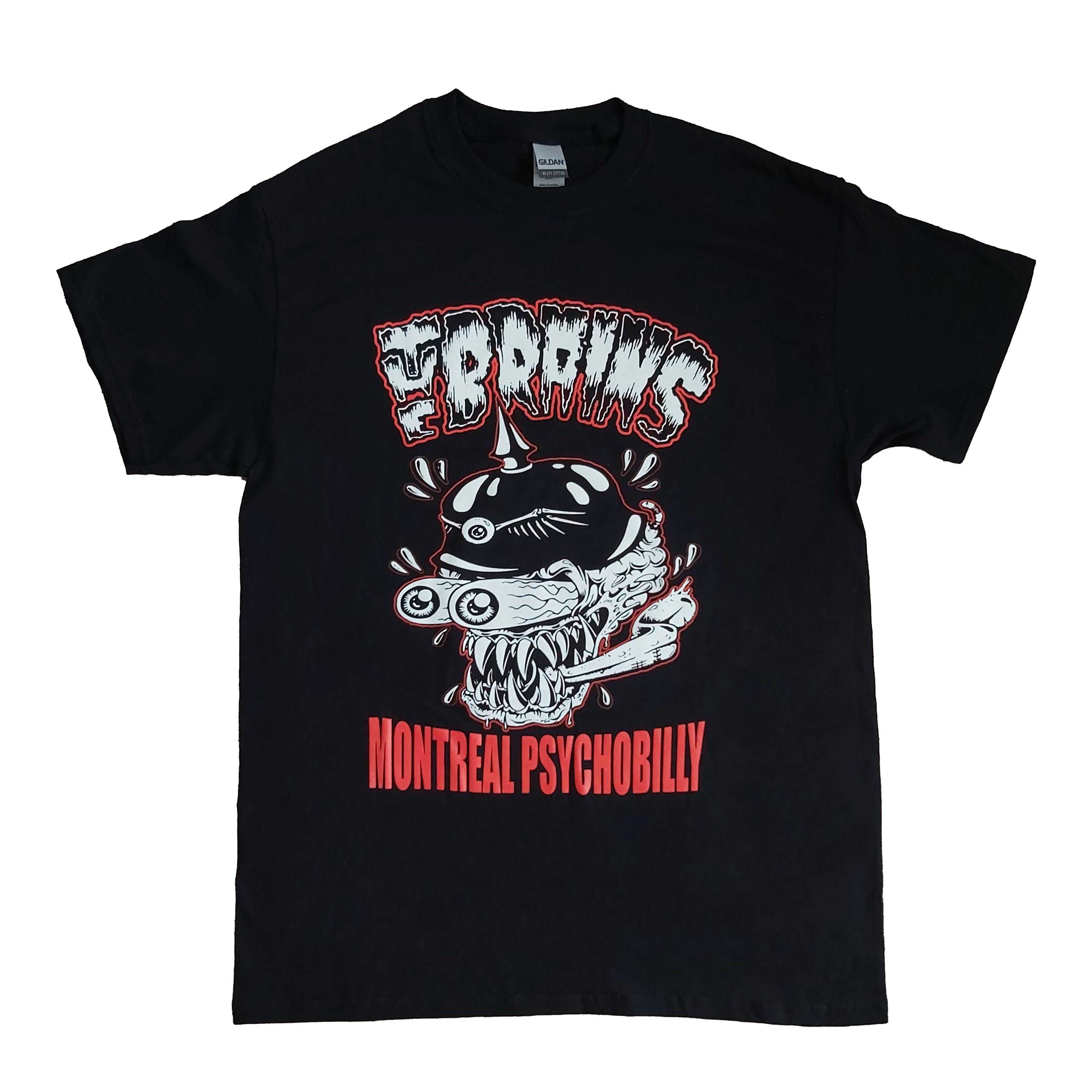 The Brains - Montreal Psychobilly T-Shirt