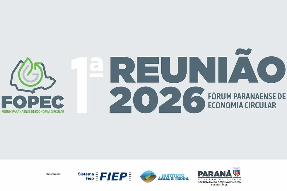 1ª reunião de 2026 do Fórum Paranaense de Economia Circular