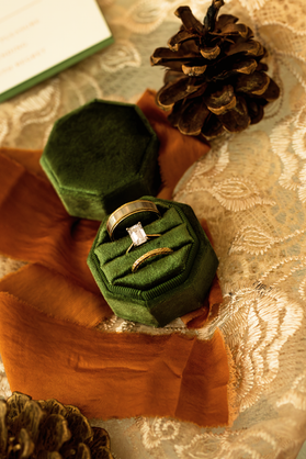 detail shot of jewelry from the finery house in chattanooga