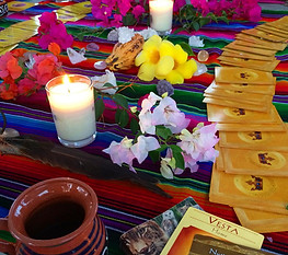 Cacao Ceremony Altar
