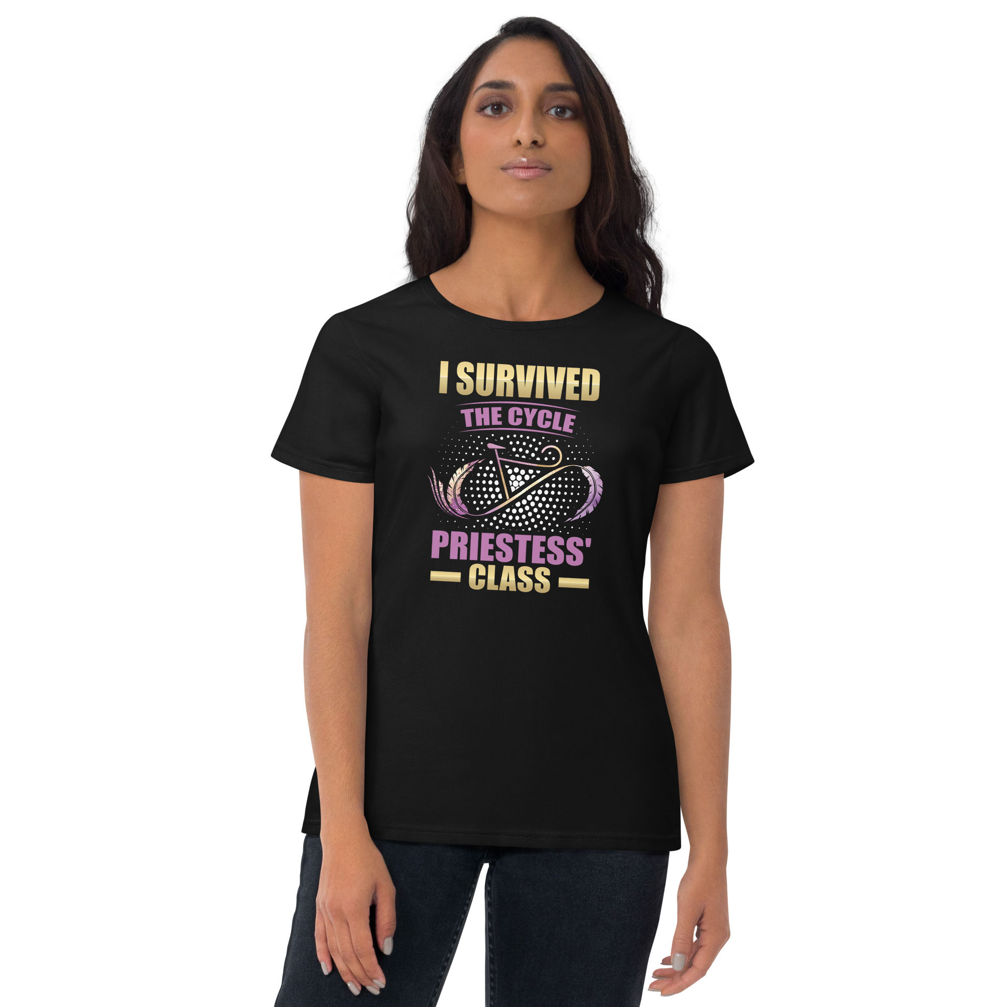 Cycle Warrior for Women: "I Survived Class" Tee