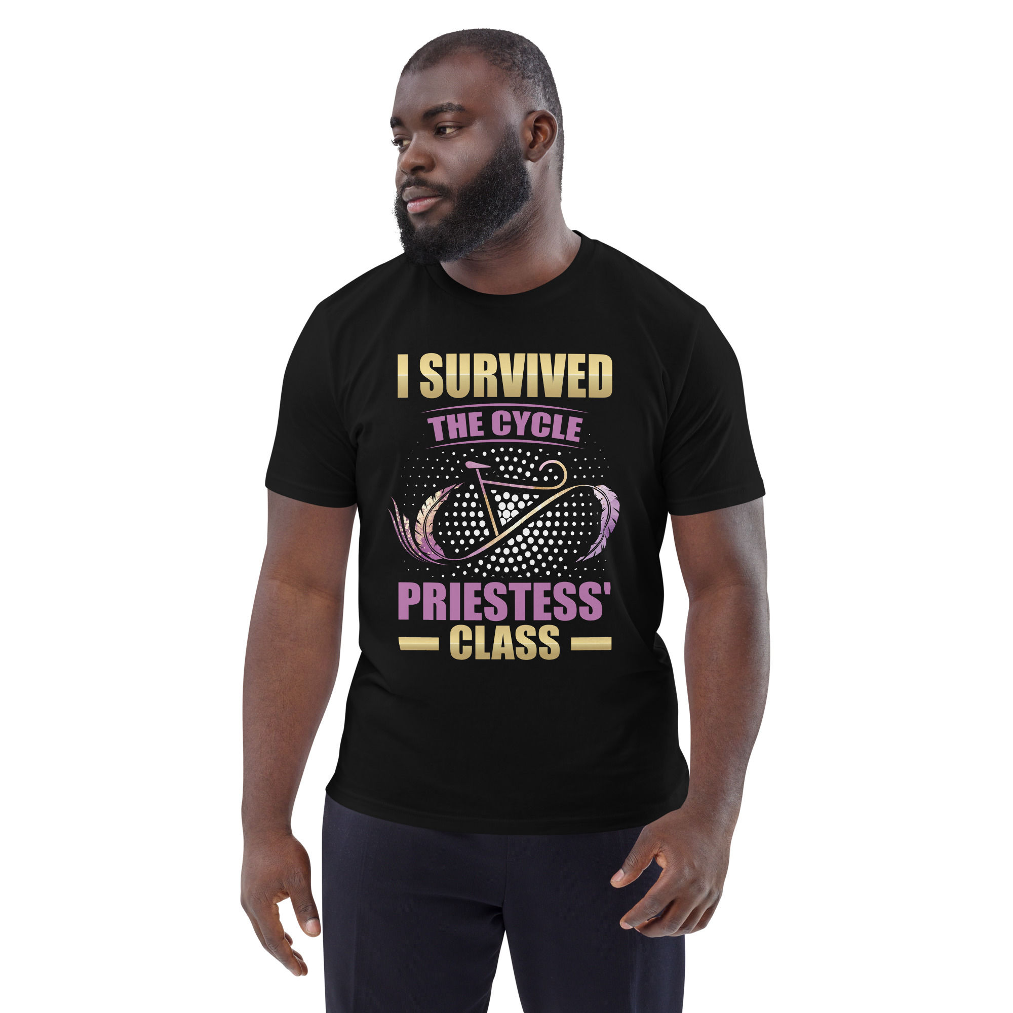 Cycle Warrior for Men: "I Survived Class" Tee