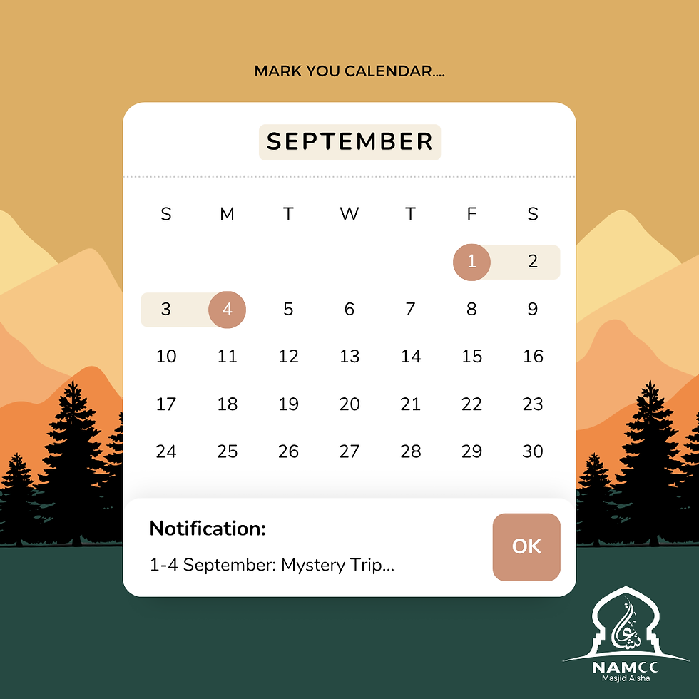 Mark Your Calendar