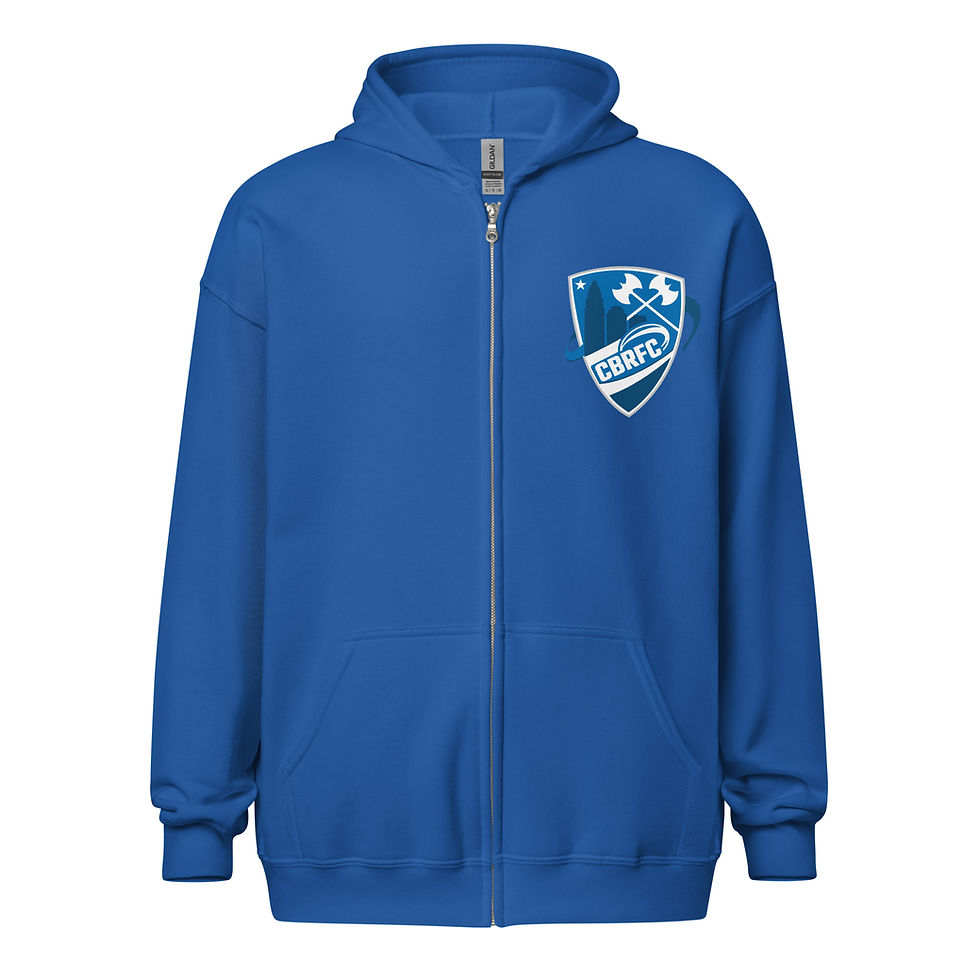 Thumbnail: Barbarians Unisex heavy blend zip hoodie