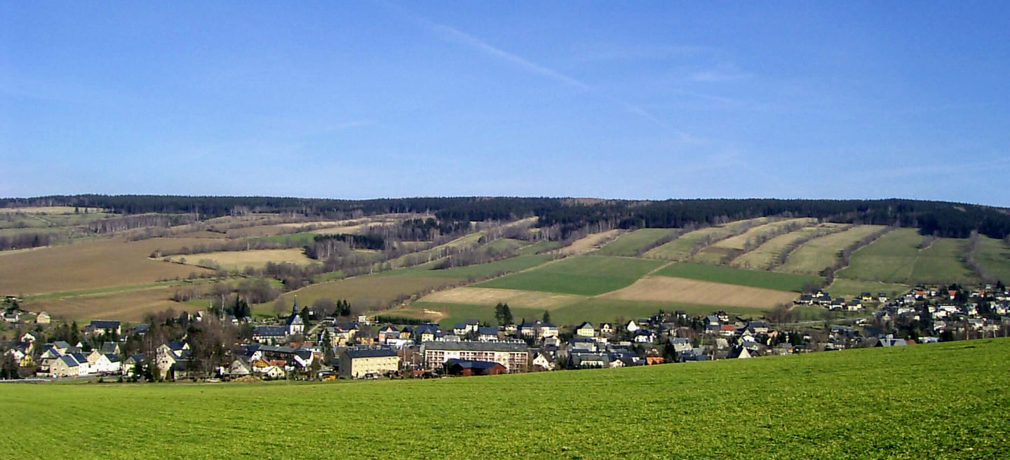 Ansicht auf Königswalde vom oberen Bahnhof_2