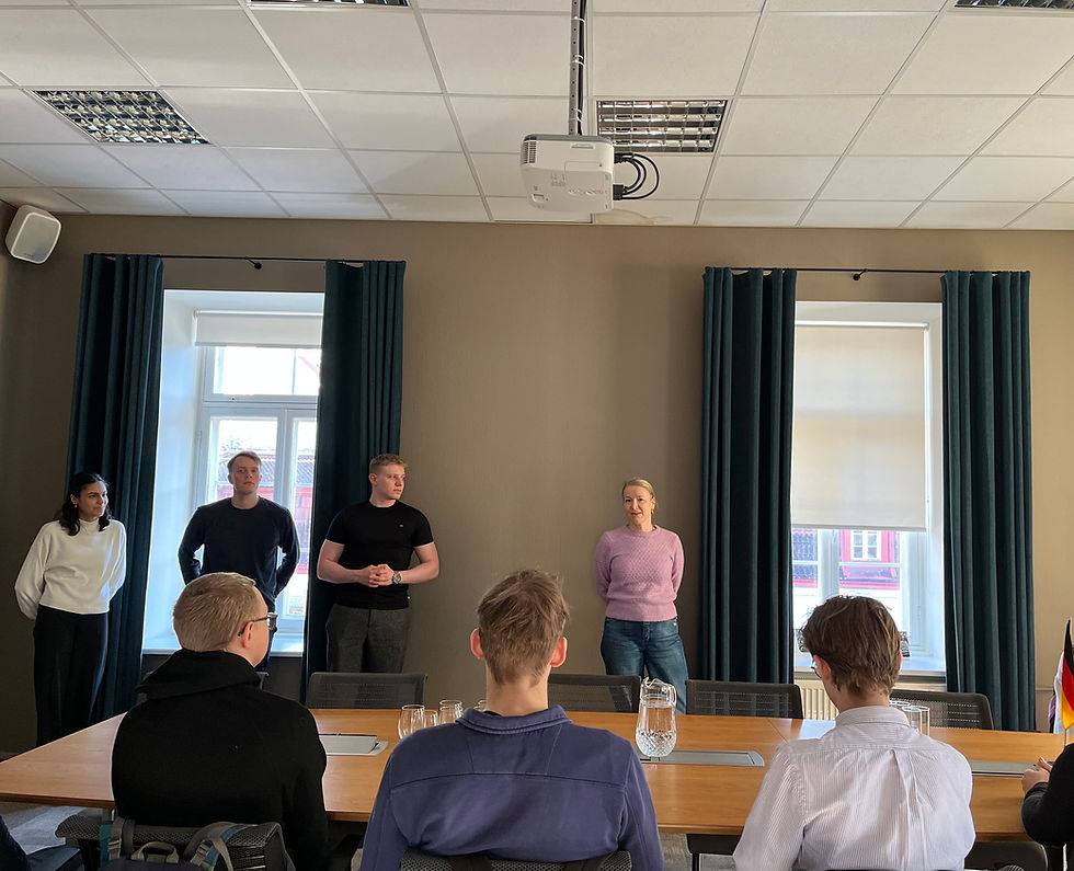Student Visit at the AHK Tallinn