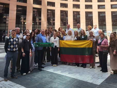 Litauische Studierende zu Besuch im Europäischen Parlament