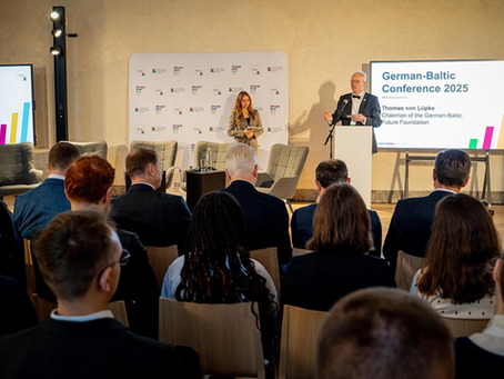 German-Baltic Conference Riga 2025 - Cluster C from the Perspective of a Young Journalist