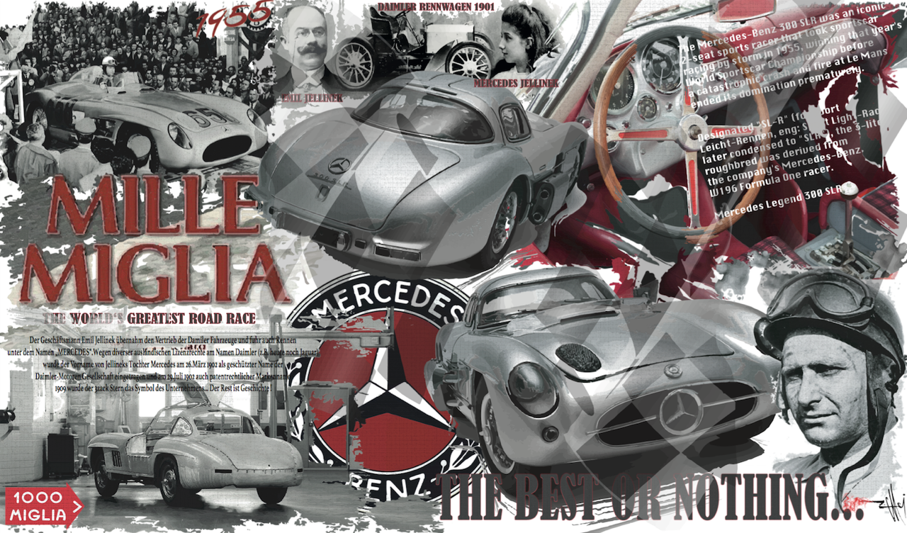 Mille Miglia by Mercedes   "VERKAUFT"