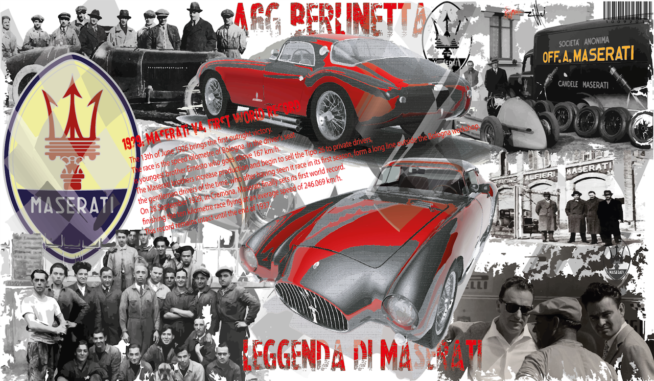 Leggenda di Maserati   "VERKAUFT"