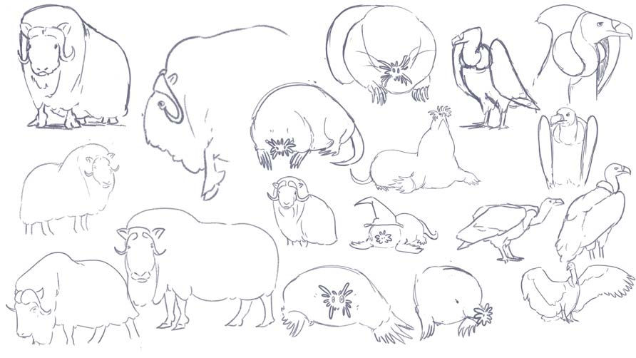 Trifecta sketches