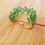 Thumbnail: Leather Sparkle Bracelets - Green