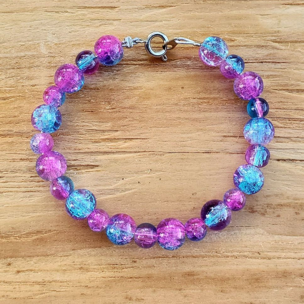 Thumbnail: Silver Ring Clasp Bracelets