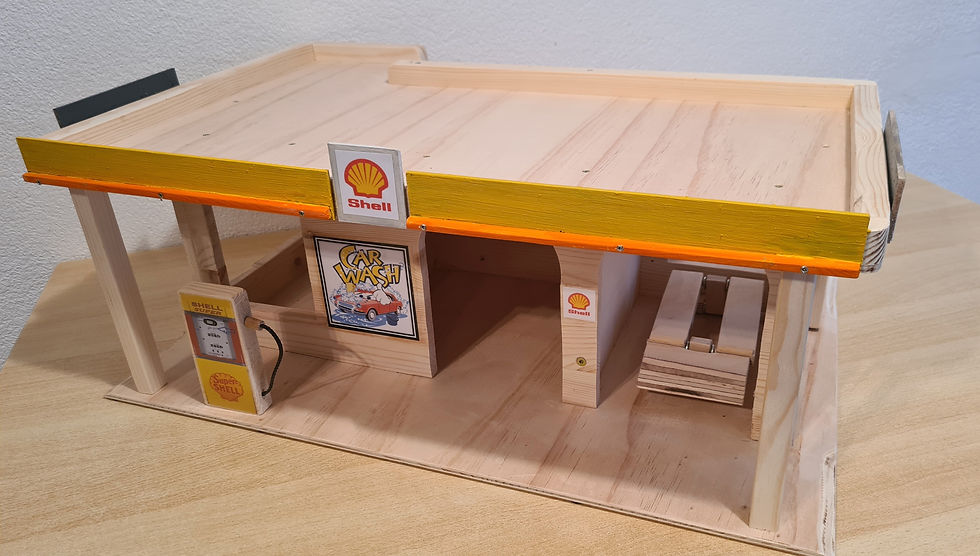Miniaturbild: Autogarage mit Parkdach