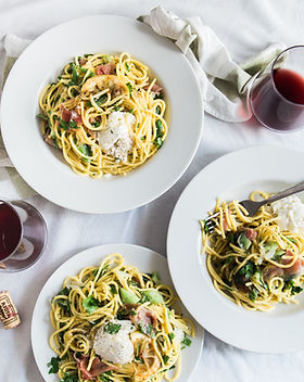 Spaghetti and Wine