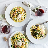Spaghetti and Wine