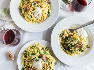 Spaghetti and Wine