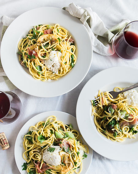 Pasta And Wine