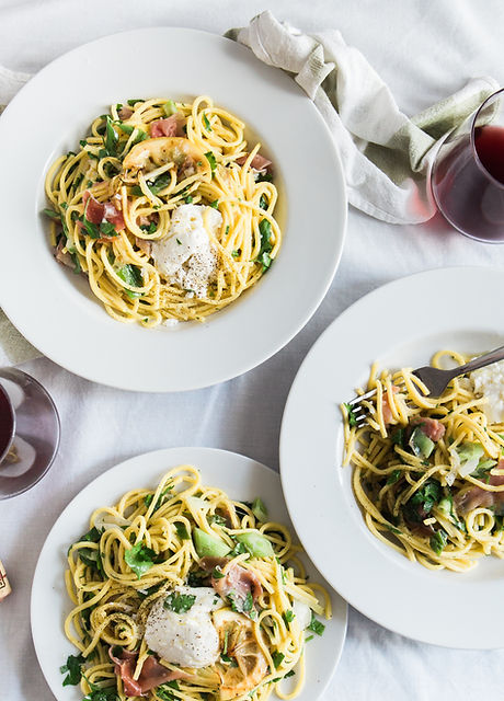 Spaghetti and Wine