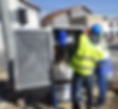 graviclean désinfection sur chantier