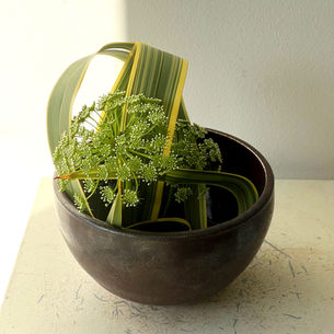 Ikebana design inspired by vase 