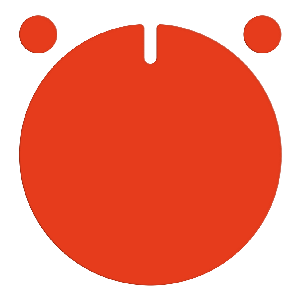 Thumbnail: tak Sticker JOEL in Rotorange zur individuellen Beklebung von CASE und ETUI