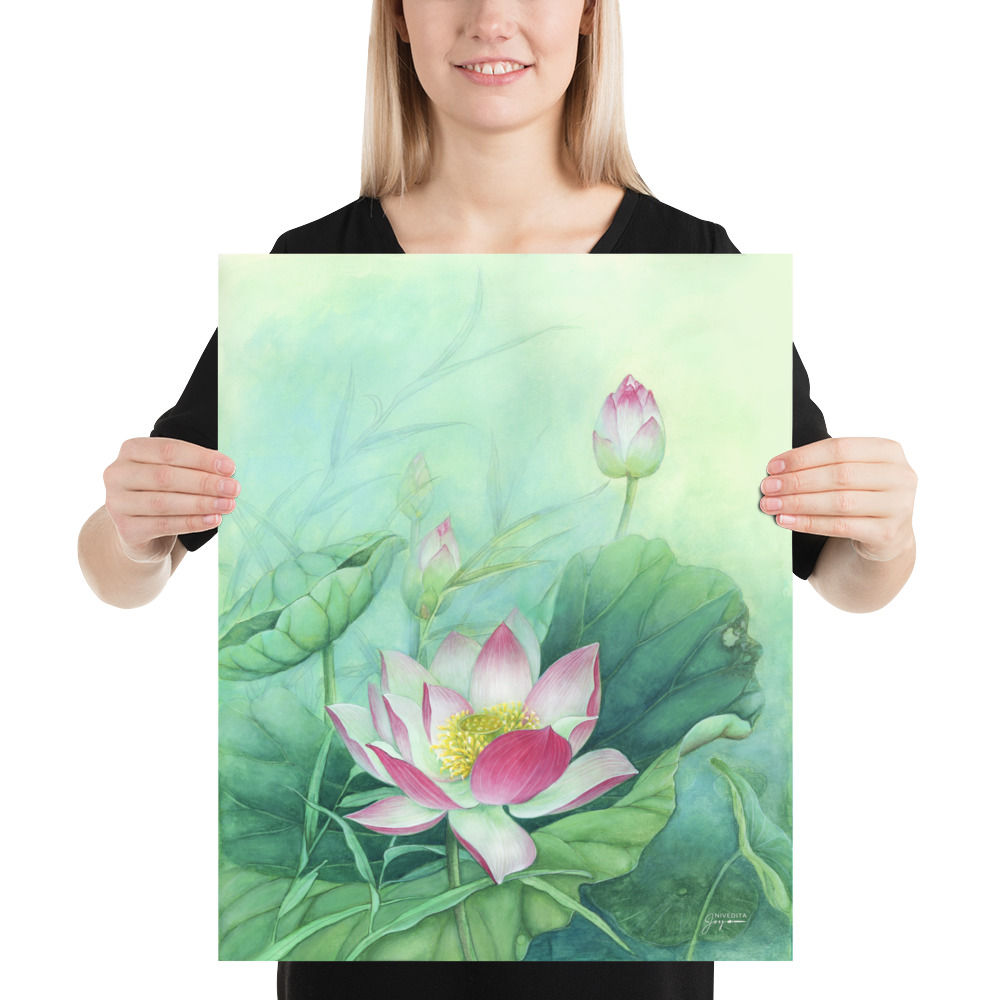 Poster: Fragrant Lotus