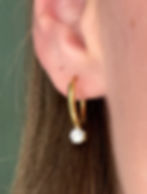 Golden Halo Earrings (circle)