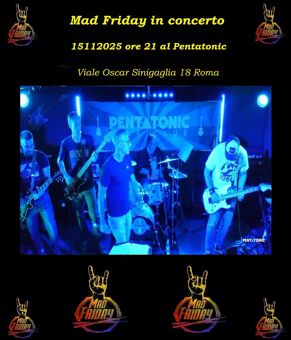 Mad Friday [LIVE MUSIC]