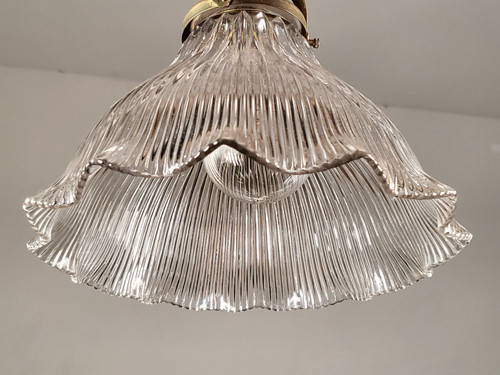 フランス アンティーク 1920年代、Holophane(ホロフェーン)社製造の