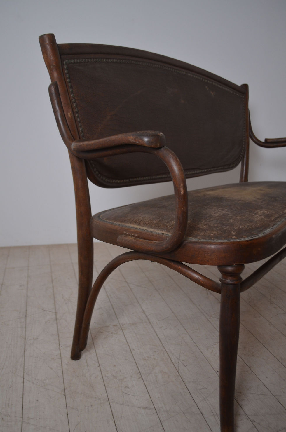 Miniature : フランス アンティーク THONET トーネット ベンチ