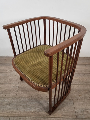 フランス アンティーク 1920年代 ウッドチェアー フランクロイド風