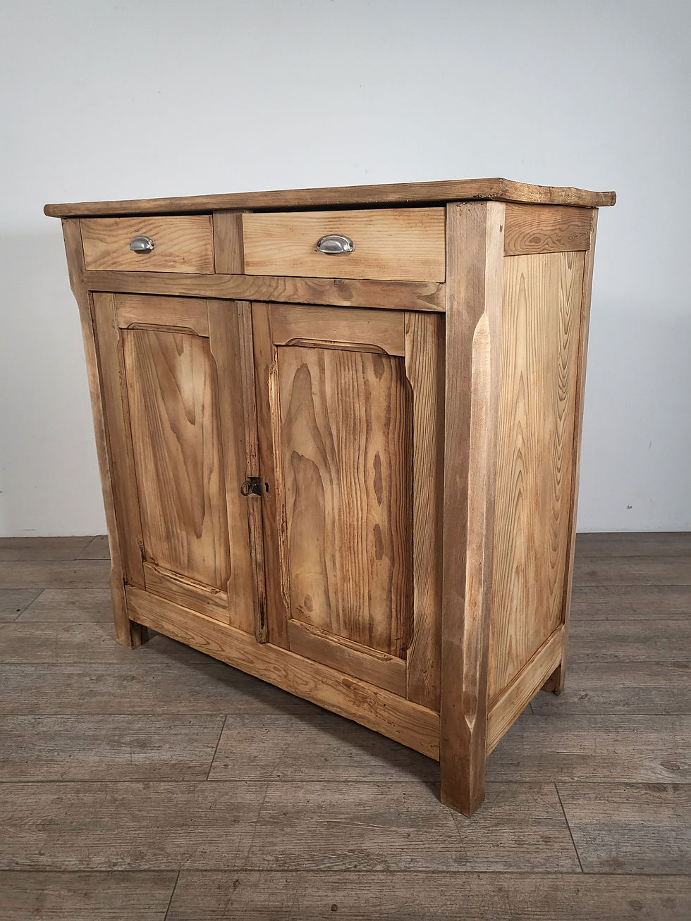 フランスアンティーク 木製引き出し付きキャビネット リュスティック お洒落キャビネット シンプル 店舗什器 ショップディスプレー