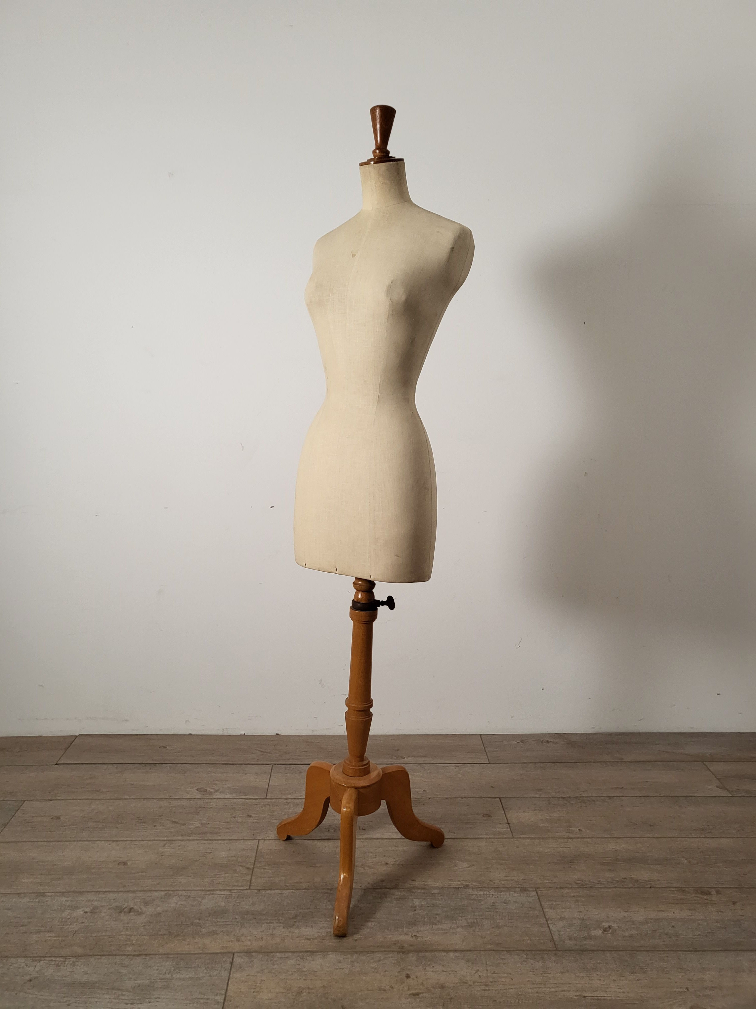 フランスアンティーク STOCKMAN ストックマン製トルソー 38　ヴィンテージトルソー　ショップデイスプレイ　店舗什器