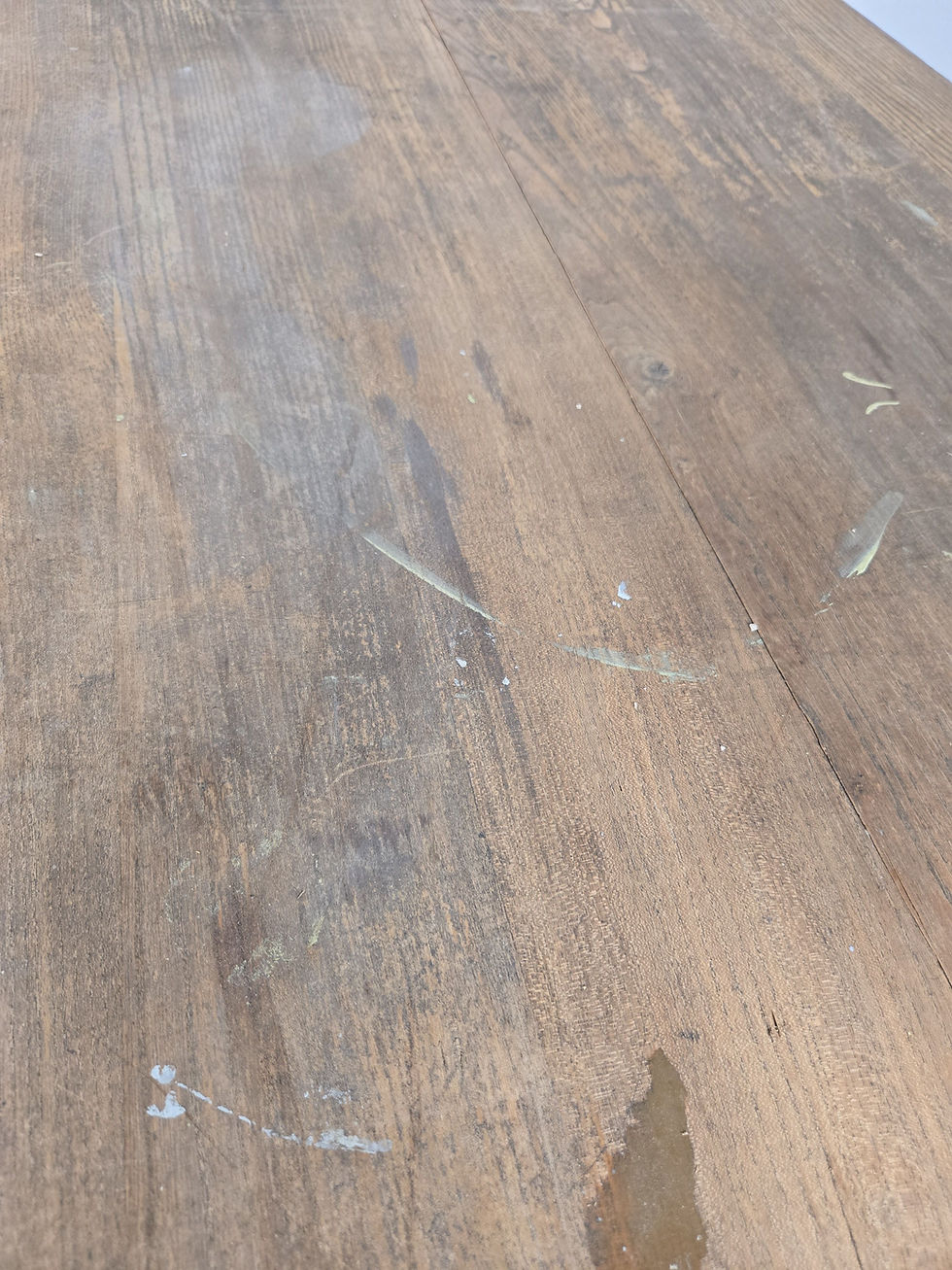 Miniature : フランス アンティーク1800年代 ロレーヌテーブル　人気のテーブル　オーク材　　リュスティックなテーブル　　ショップディスプレー
