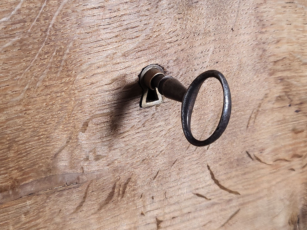 Miniature : フランス アンティーク　1900年代初頭　オーク材　カウンター