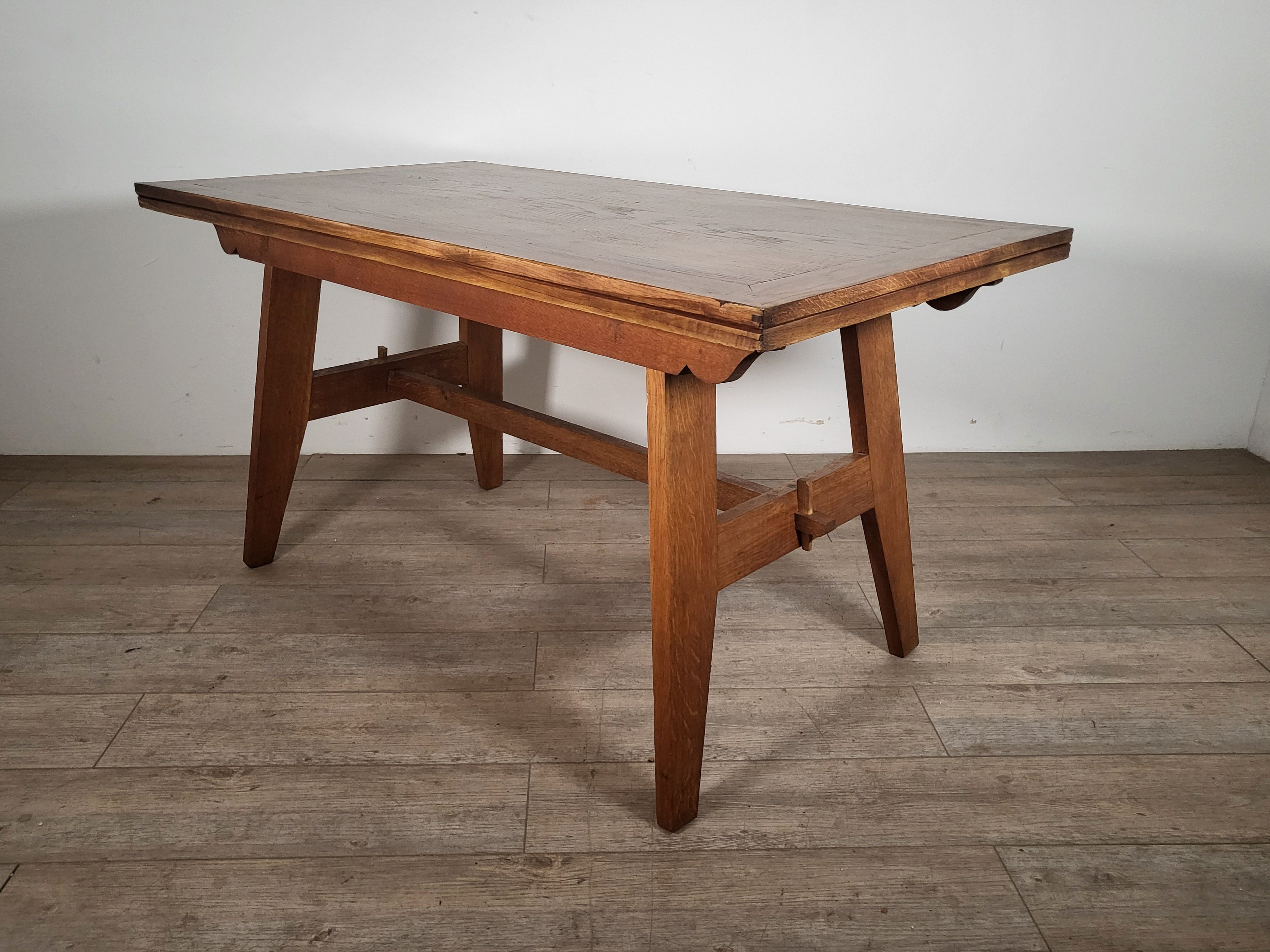 フランス アンティーク　ReneGabriel/ルネ・ガブリエル　ダイニングテーブル 　デスク　ラック　店舗什器